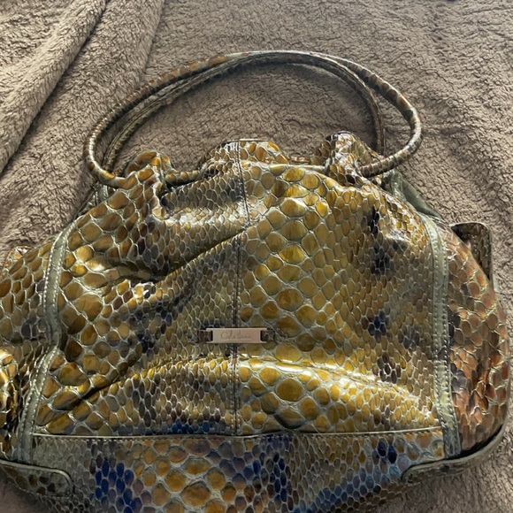 Vintage Cole Haan Snakeskin Purse - Picture 2 of 4